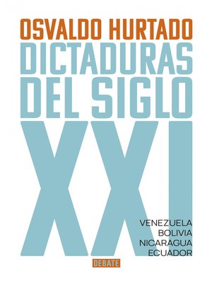 cover image of Dictaduras del siglo XXI
